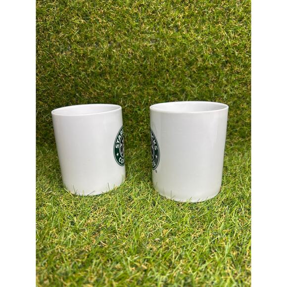 Starbucks 2006 Classic White Green Mermaid Siren Logo Coffee Cup Set - Picture 8 of 8